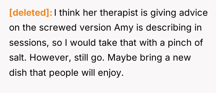 [deleted] I think her therapist is giving advice on the...