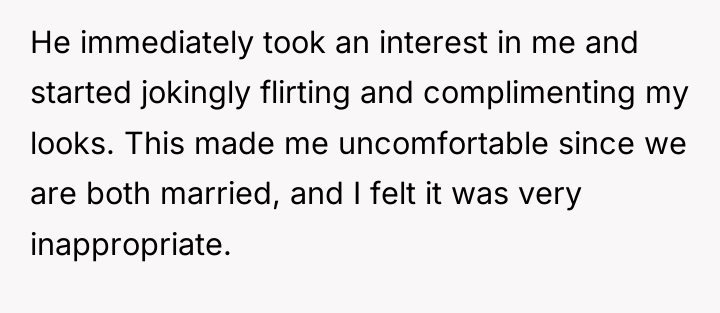 He immediately took an interest in me and started jokingly...