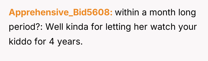 Apprehensive_Bid5608 within a month long period?: Well kinda for letting...