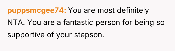 puppsmcgee74 You are most definitely NTA. You are a fantastic...