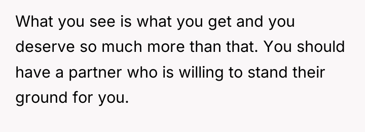 What you see is what you get and you deserve...