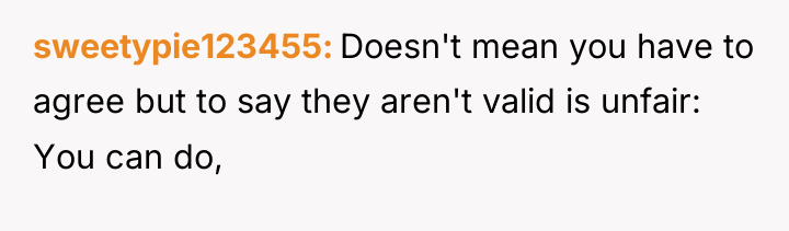 sweetypie123455 Doesn't mean you have to agree but to say...