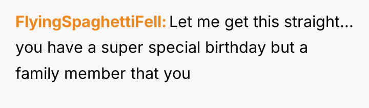 FlyingSpaghettiFell Let me get this straight... you have a super...