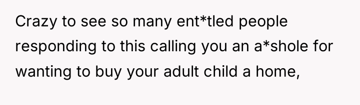 Crazy to see so many ent*tled people responding to this...