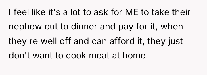 I feel like it's a lot to ask for ME...