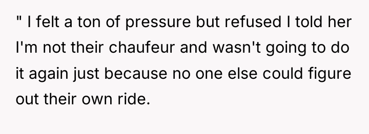 " I felt a ton of pressure but refused I...