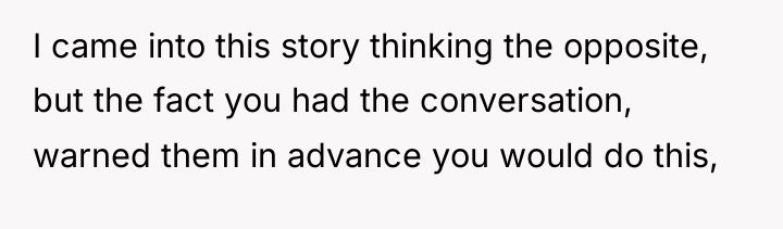 I came into this story thinking the opposite, but the...