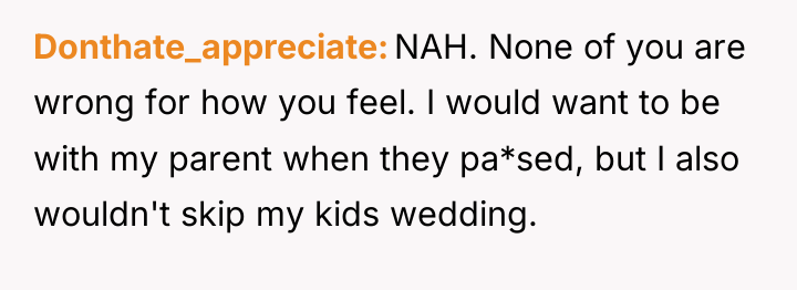 Donthate_appreciate NAH. None of you are wrong for how you...