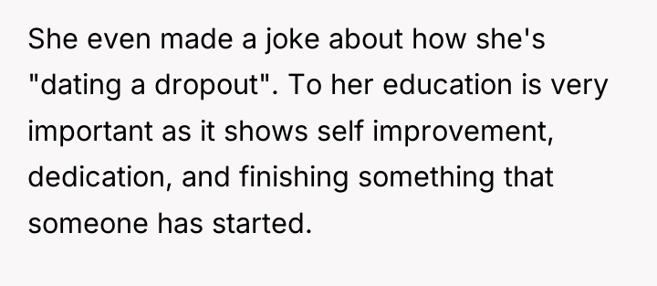 She even made a joke about how she's "dating a...