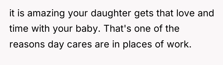 it is amazing your daughter gets that love and time...
