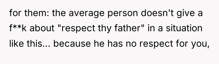 for them: the average person doesn't give a f**k about...
