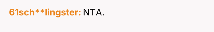 61sch**lingster NTA.