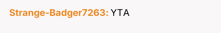 Strange-Badger7263 YTA