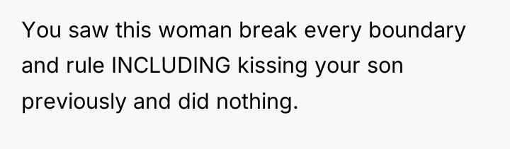 You saw this woman break every boundary and rule INCLUDING...