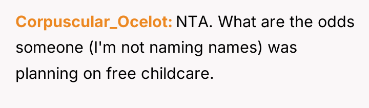 Corpuscular_Ocelot NTA. What are the odds someone (I'm not naming...