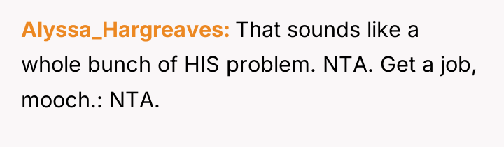 Alyssa_Hargreaves That sounds like a whole bunch of HIS problem....