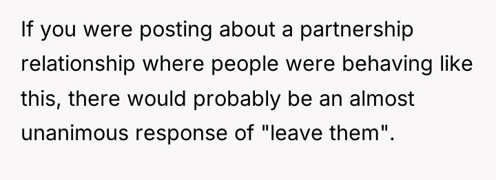 If you were posting about a partnership relationship where people...