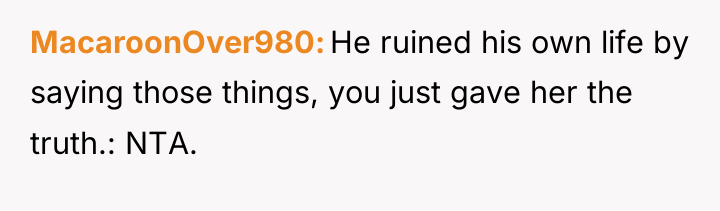 MacaroonOver980 He ruined his own life by saying those things,...