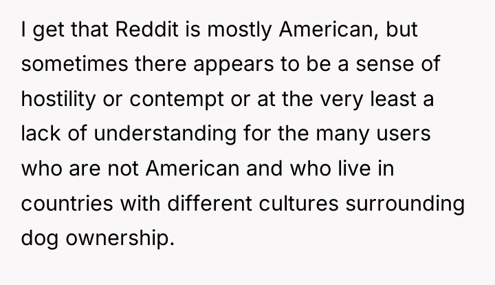 I get that Reddit is mostly American, but sometimes there...