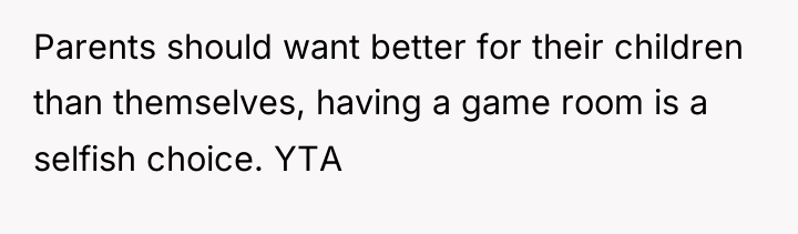 Parents should want better for their children than themselves, having...