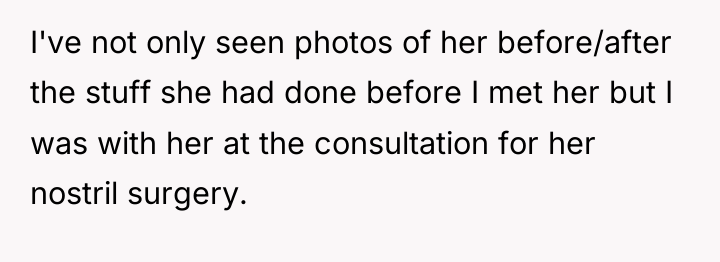I've not only seen photos of her before/after the stuff...