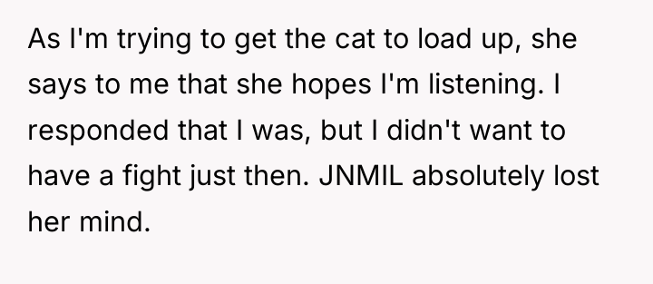 As I'm trying to get the cat to load up,...