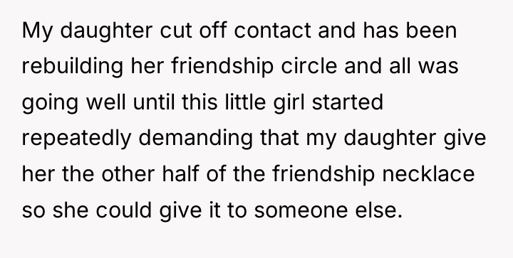 My daughter cut off contact and has been rebuilding her...
