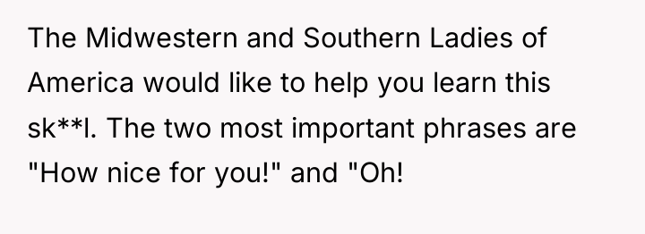 The Midwestern and Southern Ladies of America would like to...