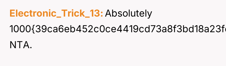 Electronic_Trick_13 Absolutely 1000{39ca6eb452c0ce4419cd73a8f3bd18a23fe95ab4febb092bc2ab1b542eeea82f} NTA.