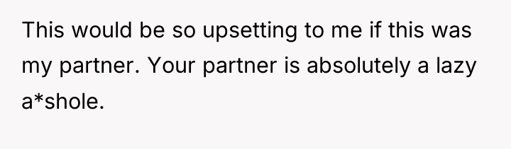 This would be so upsetting to me if this was...
