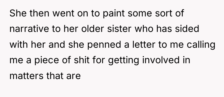 She then went on to paint some sort of narrative...