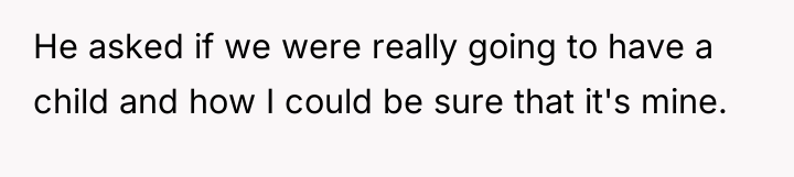 He asked if we were really going to have a...
