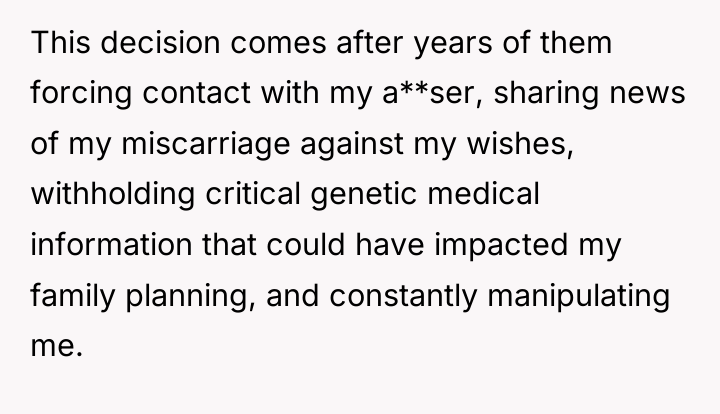 This decision comes after years of them forcing contact with...
