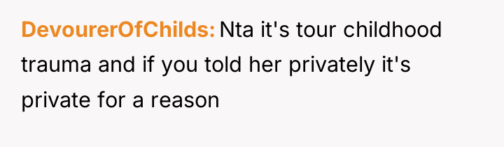 DevourerOfChilds Nta it's tour childhood trauma and if you told...