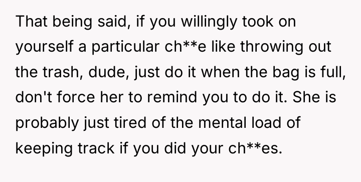 That being said, if you willingly took on yourself a...
