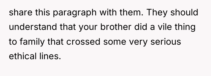 share this paragraph with them. They should understand that your...