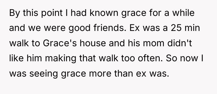By this point I had known grace for a while...