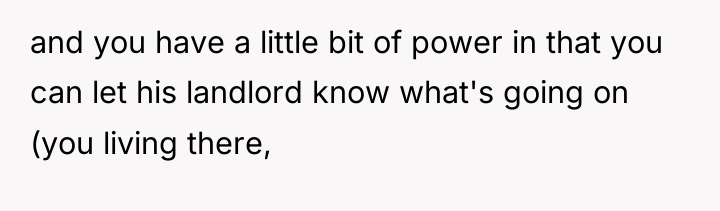 and you have a little bit of power in that...