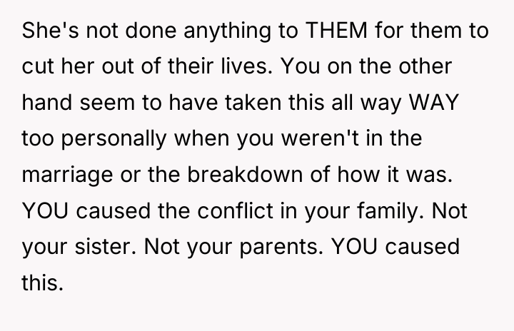 She's not done anything to THEM for them to cut...