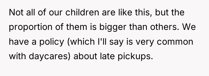 Not all of our children are like this, but the...