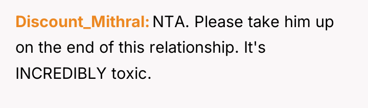 Discount_Mithral NTA. Please take him up on the end of...