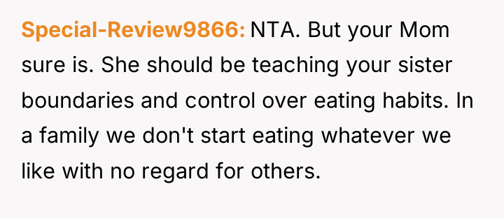 Special-Review9866 NTA. But your Mom sure is. She should be...