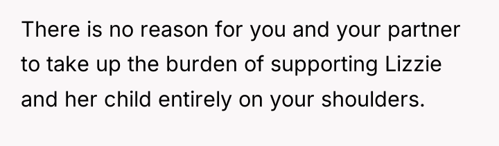 There is no reason for you and your partner to...