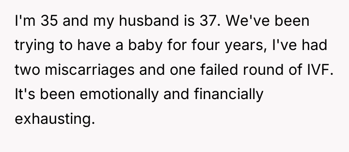 I'm 35 and my husband is 37. We've been trying...