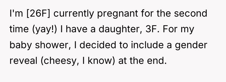 I'm [26F] currently pregnant for the second time (yay!) I...