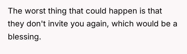 The worst thing that could happen is that they don't...