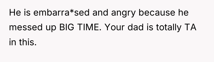 He is embarra*sed and angry because he messed up BIG...
