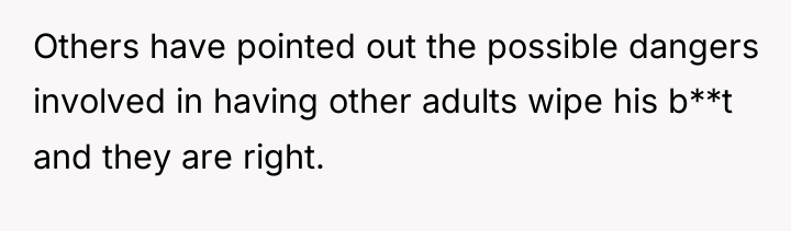 Others have pointed out the possible dangers involved in having...