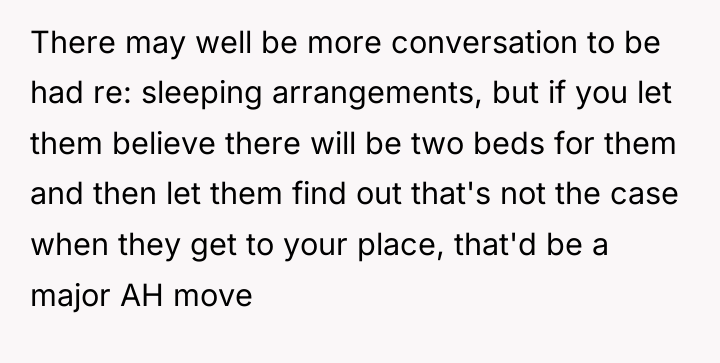 There may well be more conversation to be had re:...