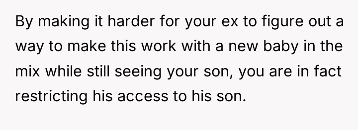 By making it harder for your ex to figure out...
